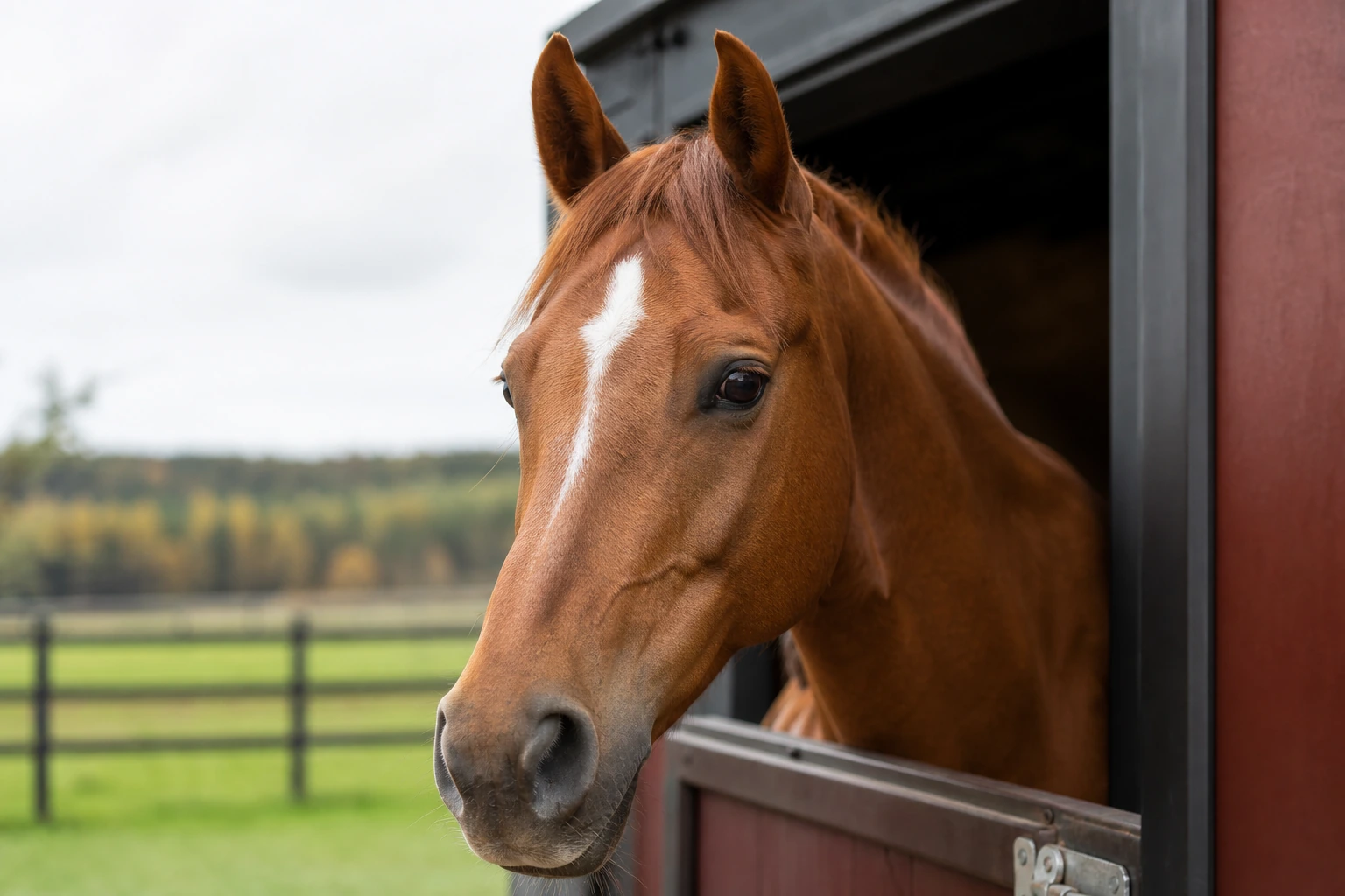 Hest i profil